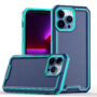 For iPhone 15 Pro Max Case Rugged Strong Fused Hybrid + 2 Screen Protectors