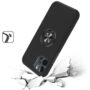 [PolyBag] For iPhone 14 Pro Max CHIEF Oil Painted Magnetic Ring Stand Hybrid - Black