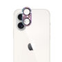 For iPhone 16 6.1 inch Diamond Bling Camera Lens Full Tempered Glass - Mixed Color