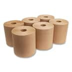Rise Brown Paper Roll Towels (12-Rolls/Carton)