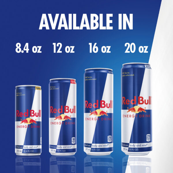Red Bull Energy Drink, 80mg Caffeine, 8.4 fl oz, Pack of 12 Cans - Image 9