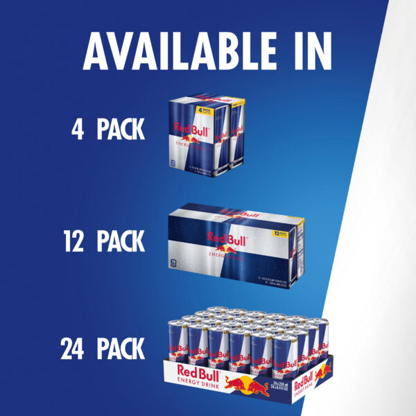 Red Bull Energy Drink, 80mg Caffeine, 8.4 fl oz, Pack of 12 Cans - Image 10