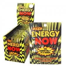 High Energy Now Herbal Supplement | 24 packets 3 tablets each