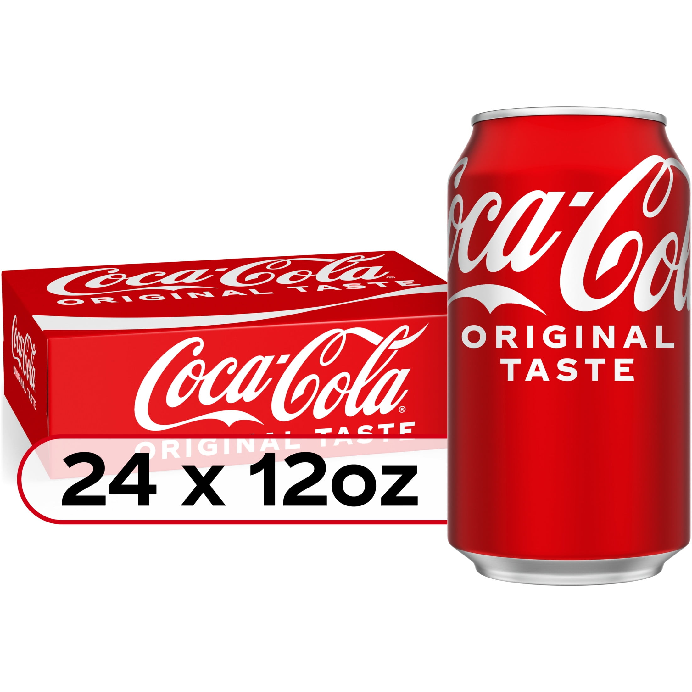 Coca-Cola Classic Soda Pop, 12 fl oz Cans, 24 Pack