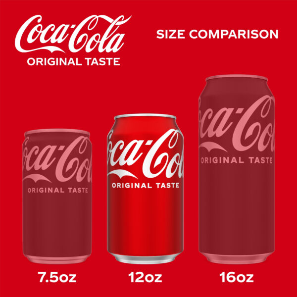 Coca-Cola Classic Soda Pop, 12 fl oz Cans, 24 Pack - Image 13
