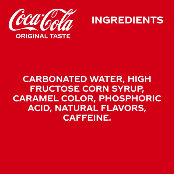 Coca-Cola Classic Soda Pop, 12 fl oz Cans, 24 Pack - Image 17