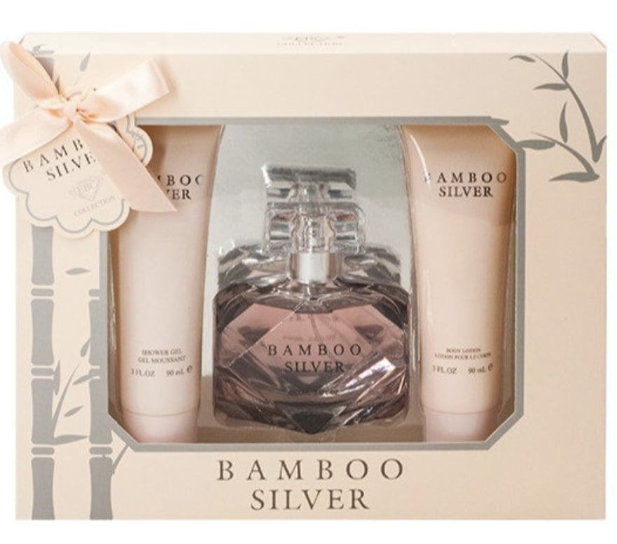 Bamboo Silver Gift Set