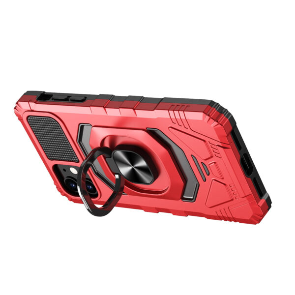 For iPhone 14 PRO MAX Case Shockproof Dual Layer Magnetic RingStand Hybrid Cover - Image 13