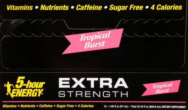 5-Hour Energy Tropical Burst | Extra Strength | 12 bottles - Image 3