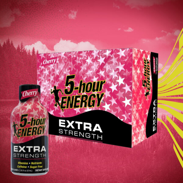 5-hour ENERGY® Shot, Extra Strength Cherry, 1.93 oz, 12 Count - Image 3