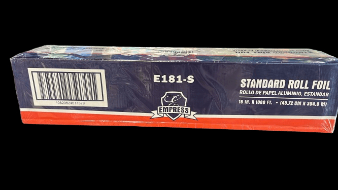 Empress Standard Roll Foil – 18″ X 1000′ 50 gauge, 1 Roll