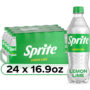 Sprite Lemon Lime Soda Soft Drinks, 16.9 fl oz, 24 Pack