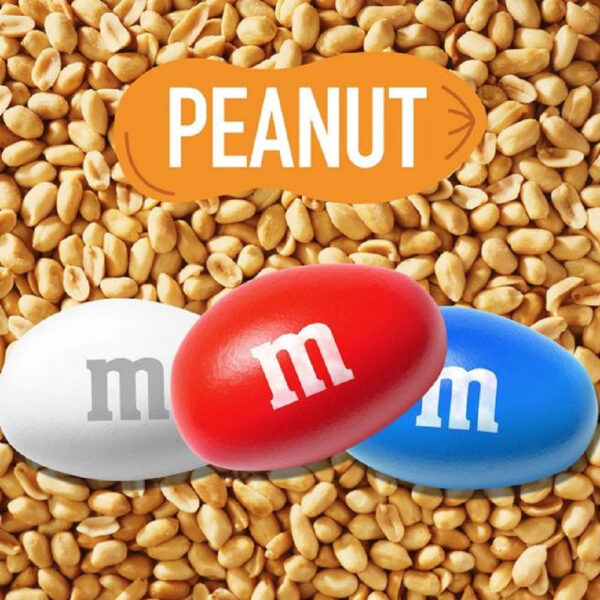 Product of M&M's Red, White & Blue Mix Peanut Chocolate Candy Value Pack, 62 oz. - Image 4