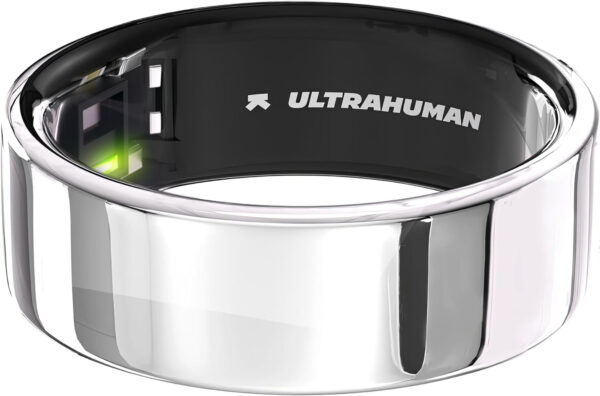 Ultrahuman Ring AIR Size 11 - World’s Lightest Sleep-Tracking Wearable - Matte Grey - Image 8