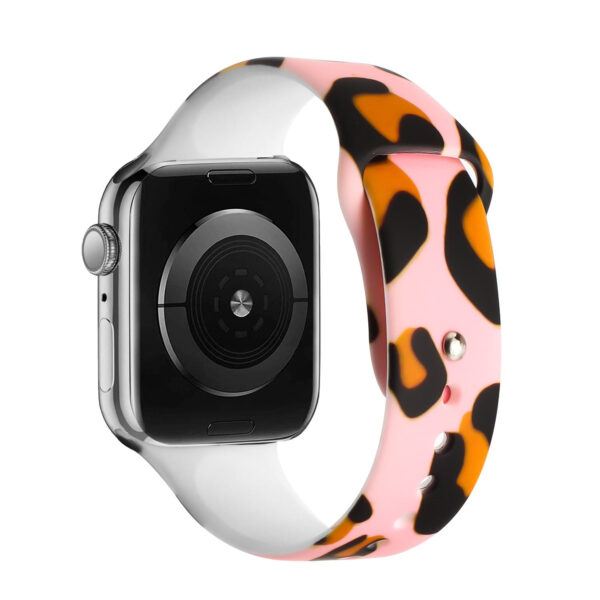For Apple Watch Size Ultra 49/42/44/45mm Premium Silicone Design Watch Band - B - Image 10