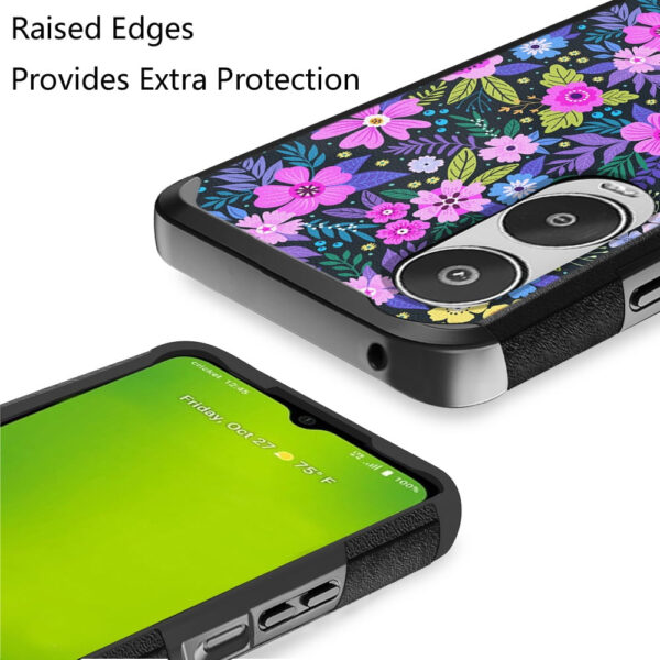 For Cricket Icon 6 Case, AT&T Verge Case Tough Strong Hybrid Design Phone Cover - Image 6