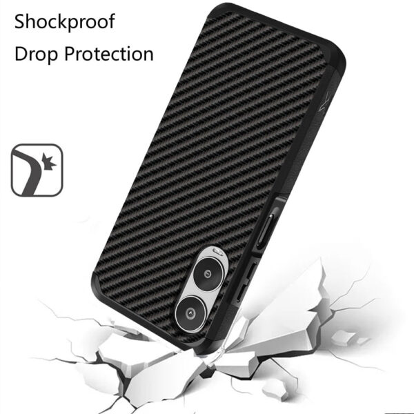 For Cricket Icon 6 Case, AT&T Verge Case Tough Strong Hybrid Design Phone Cover - Image 4
