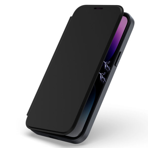 For iPhone 15 PRO Case Bank Card Flap Magnetic Charging Cover + 2 Tempered Glass - Image 8