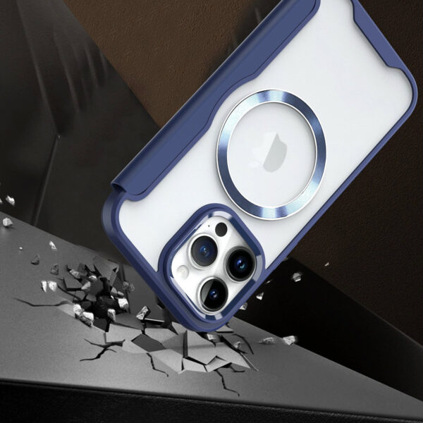 For iPhone 15 PRO Case Bank Card Flap Magnetic Charging Cover + 2 Tempered Glass - Image 15