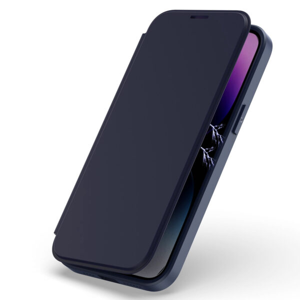 For iPhone 15 PRO Case Bank Card Flap Magnetic Charging Cover + 2 Tempered Glass - Image 6