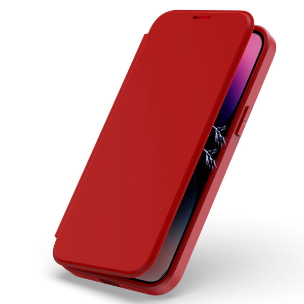 For iPhone 15 PRO Case Bank Card Flap Magnetic Charging Cover + 2 Tempered Glass - Image 19