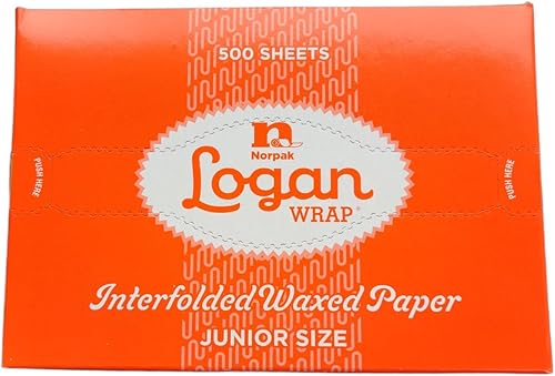 Norpak Corparation Junior Size Logan Wrap 8 X 10.75 Inch, 500 Sheets Per Box
