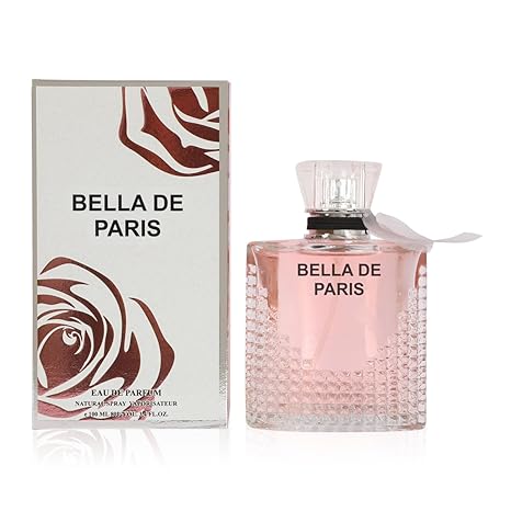 Bella De Paris Spray Perfume – Eau De Parfum for Women – 3.4 fl.oz