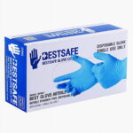 BestSafe Blue Nitrile Disposable Gloves Powder Free 3 Mil Sold by Case 10 Boxes Per Case Size Large 92eb63aa bf10 45e8 b4eb e5f728ecc77e.98cd588bc277f195710d930876f3022a1