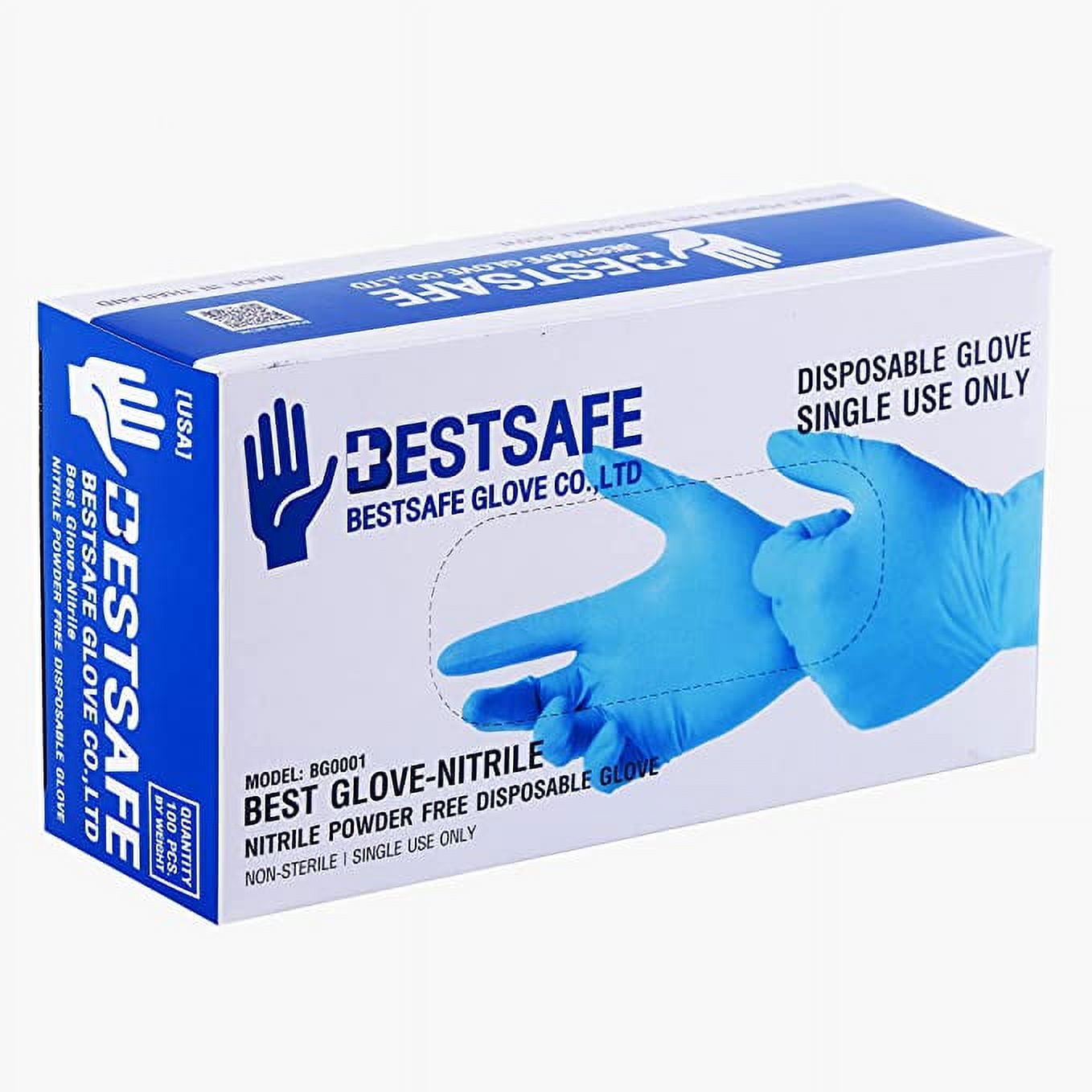 blue nitrile disposable gloves for Professional Hand Protection